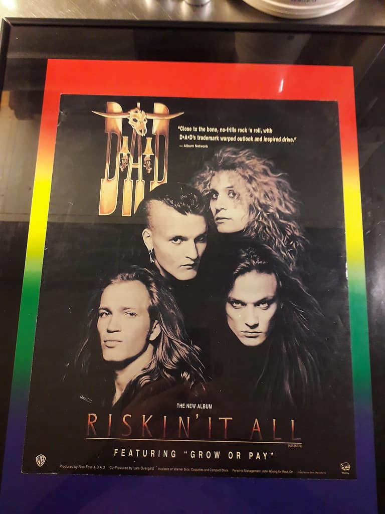 US POSTER FOR RISKIN' IT ALL