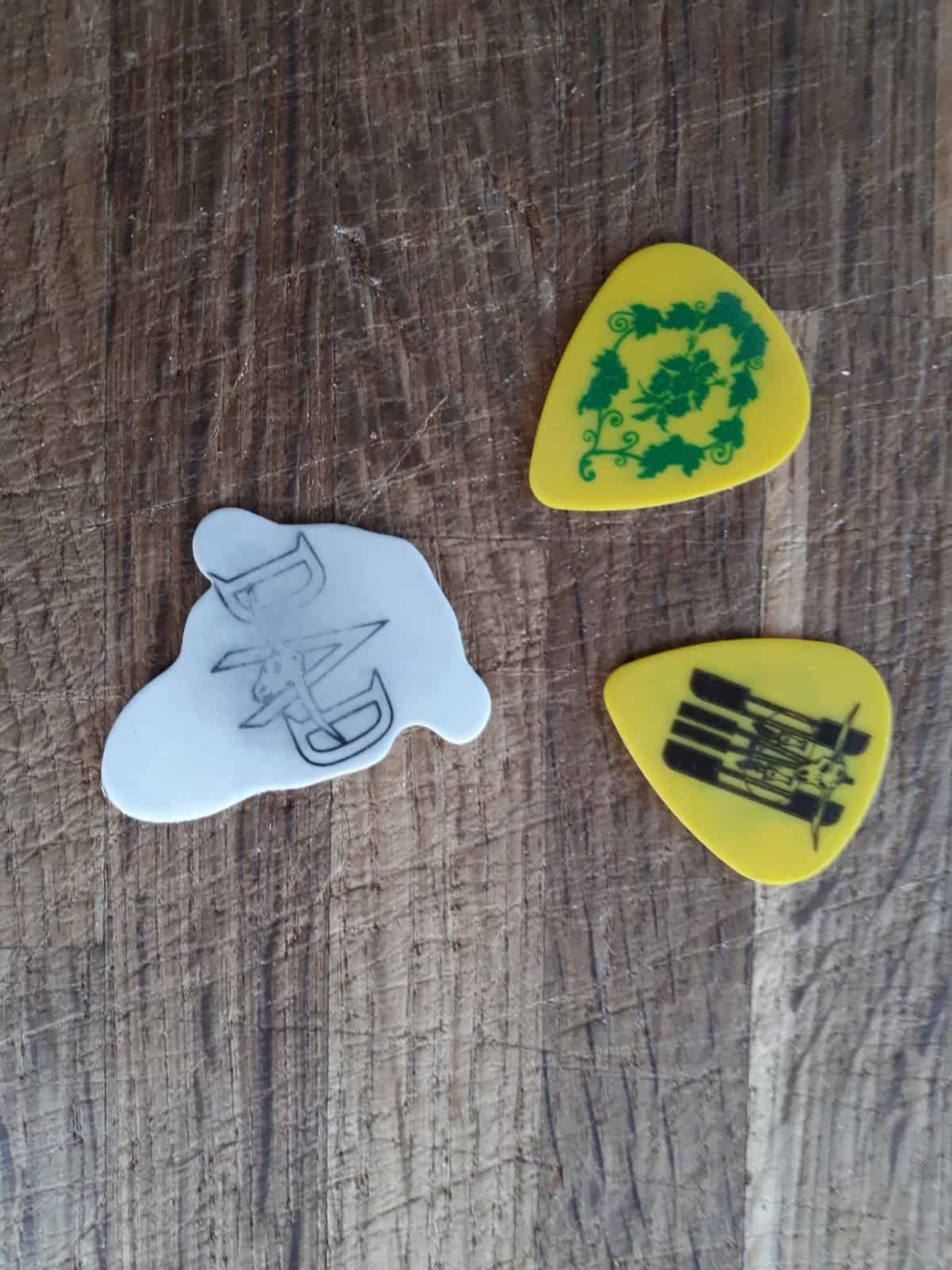 PLECTRUMS FROM RINGSTED KONGRESCENTER, MAY 23, 2019, BACK