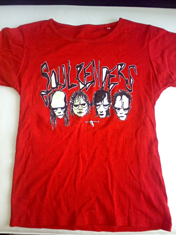 SOULBENDERS T-SHIRT, RED