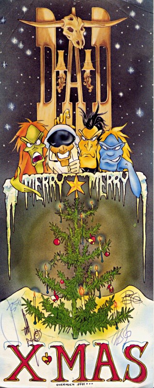 1991 CHRISTMAS CARD, FRONT