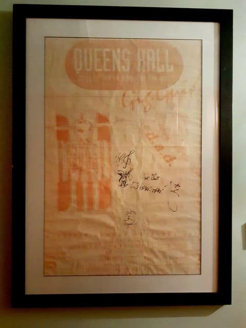 POSTER FOR QUEENS HALL, BRADFORD, NOVEMBER 29, 1991