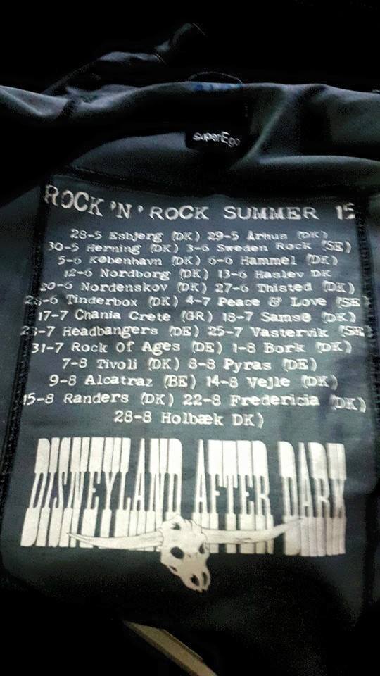 ROCK'N' ROCK SUMMER 15 TOUR JACKET, INSIDE